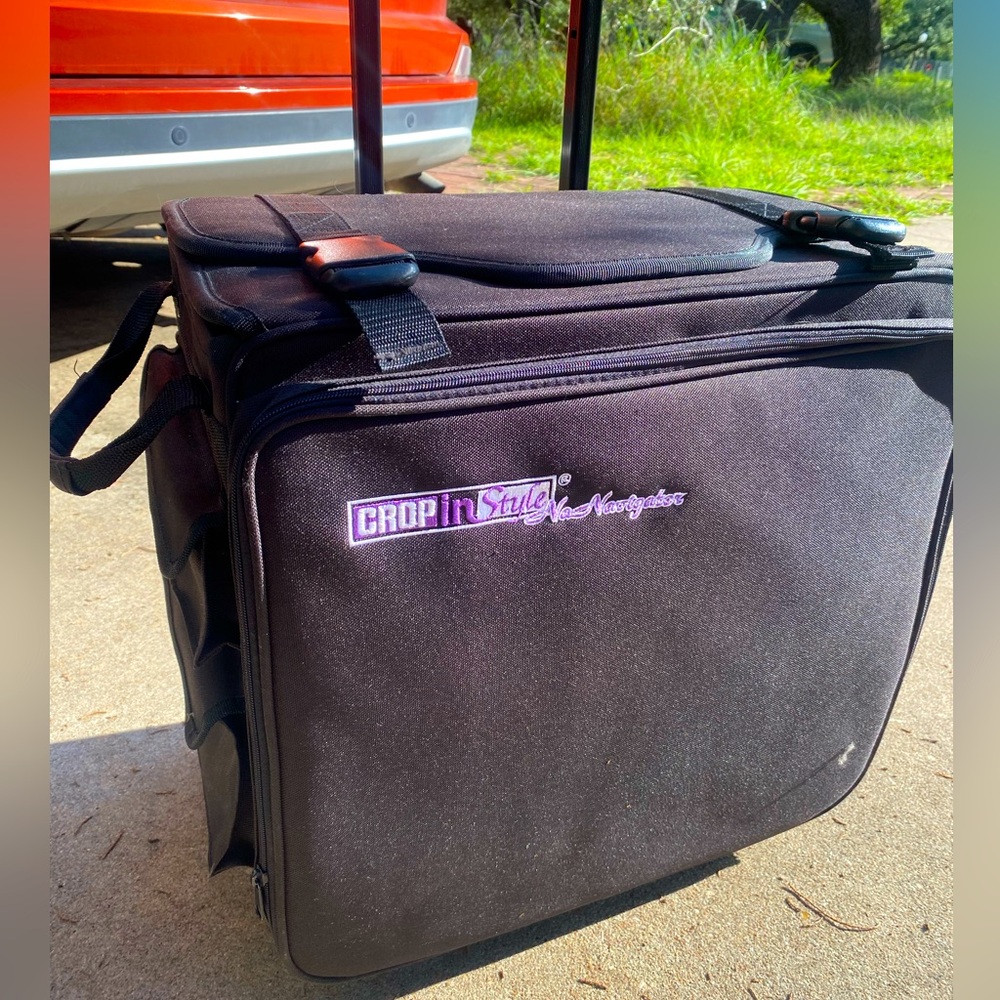 Crop In Style Navigator rolling tote *NEW*
